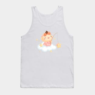 Baby girl on the cloud Tank Top